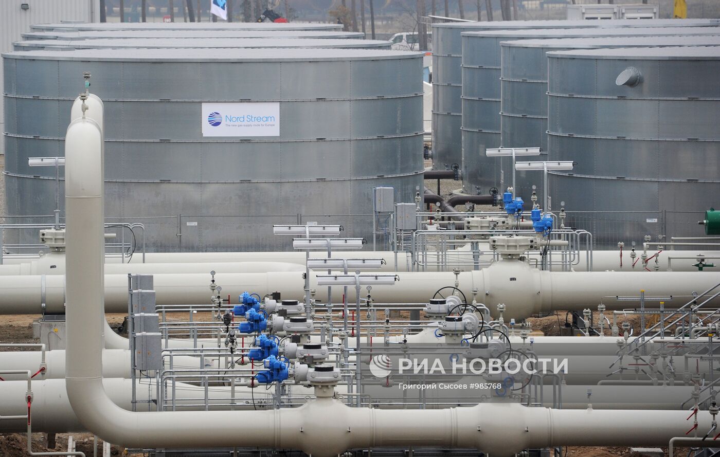 Открытие газопровода "Северный поток" в Германии